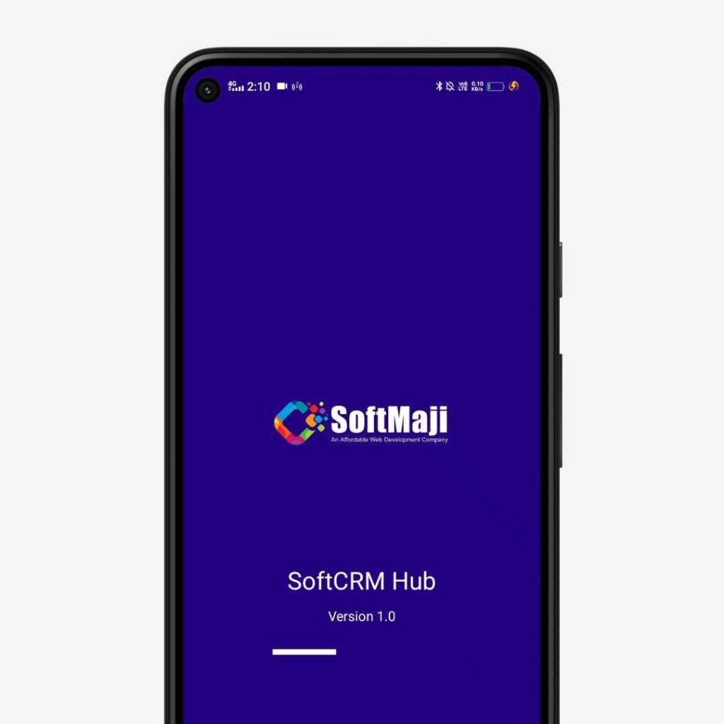 login interface softcrm hub